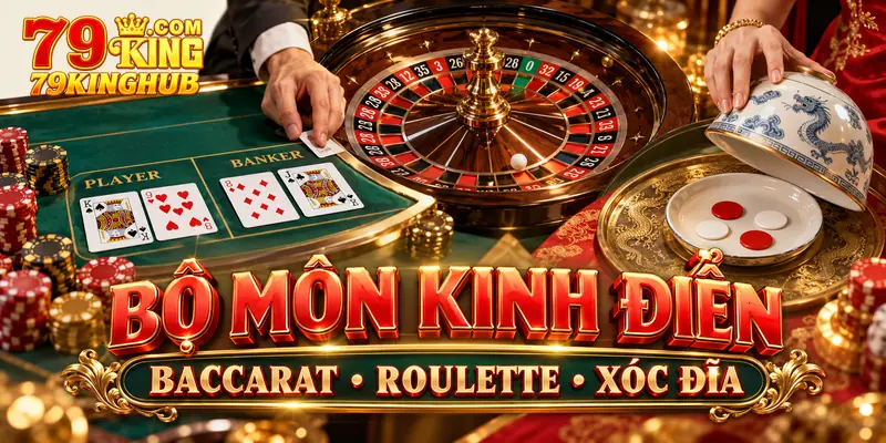 Bảng tổng hợp bộ môn cá cược kinh điển