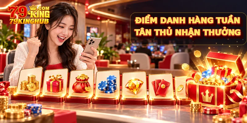 Điểm danh nhận thưởng 79king