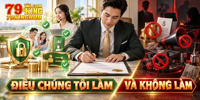 Điều nhà cái chúng tôi làm và không làm