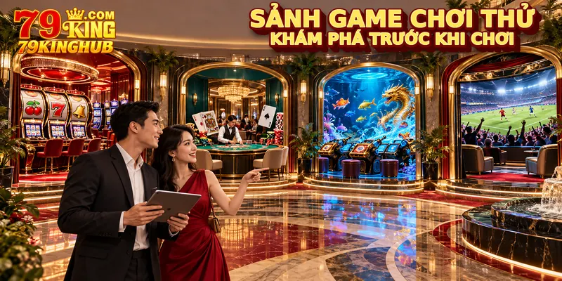Sảnh game chơi thử