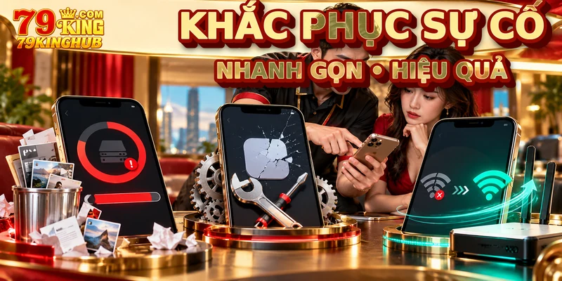 Giải quyết nhanh 3 sự cố thường gặp khi cài đặt ứng dụng 79king