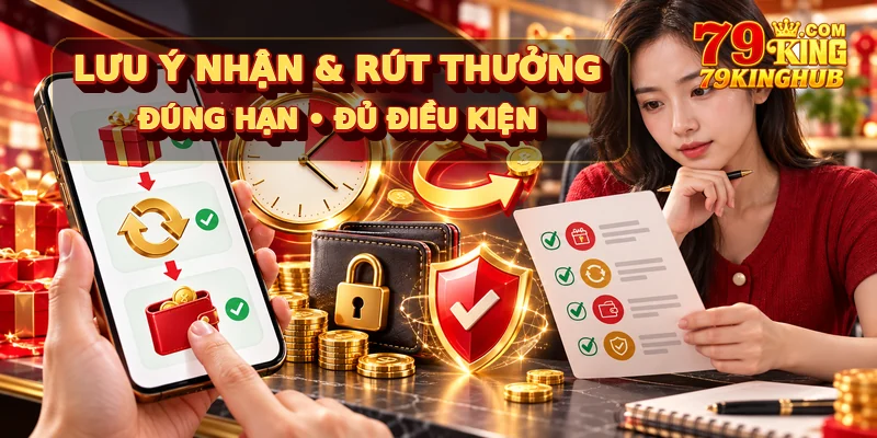 Quy định nhận và rút thưởng điểm danh