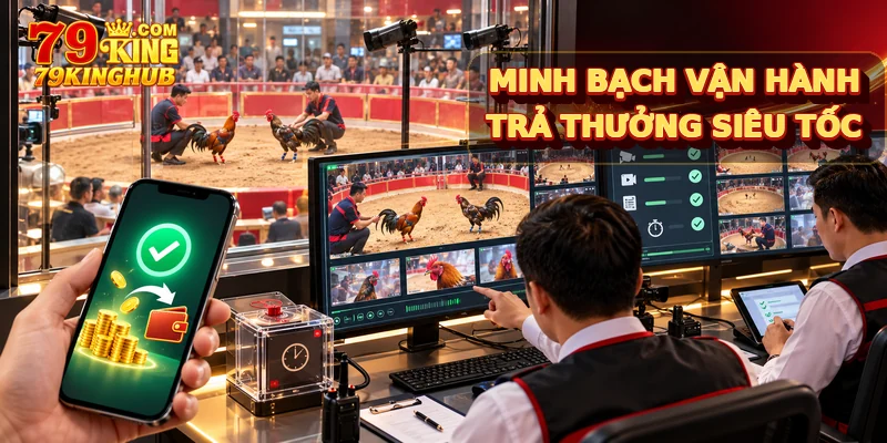 Sới đá gà 79king minh bạch và trả thưởng siêu tốc