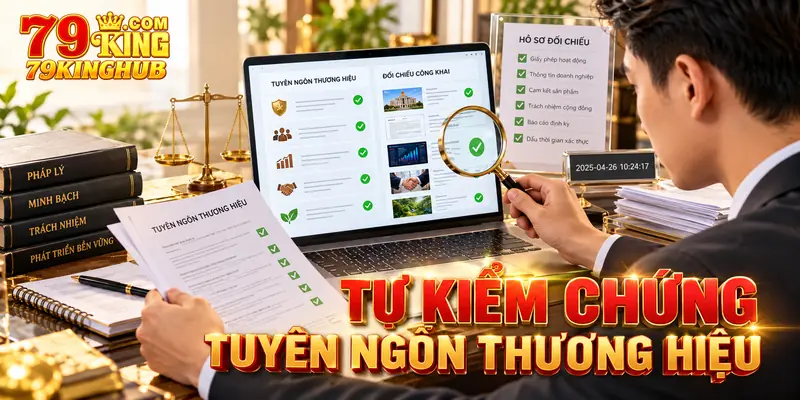 Cách tự kiểm chứng một tuyên ngôn thương hiệu